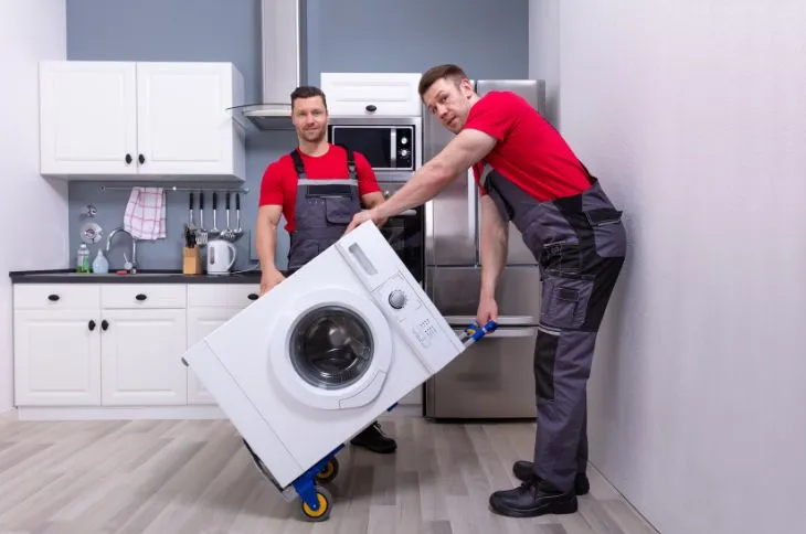 Umzugshelfer Transport Waschmaschine Umzugshelfer Transport Waschmaschine